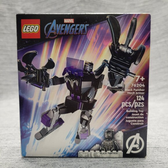 LEGO 76204 Marvel Black Panther Mech Armor - Picture 1 of 5